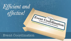 Event Coordination - Efficient and effective!